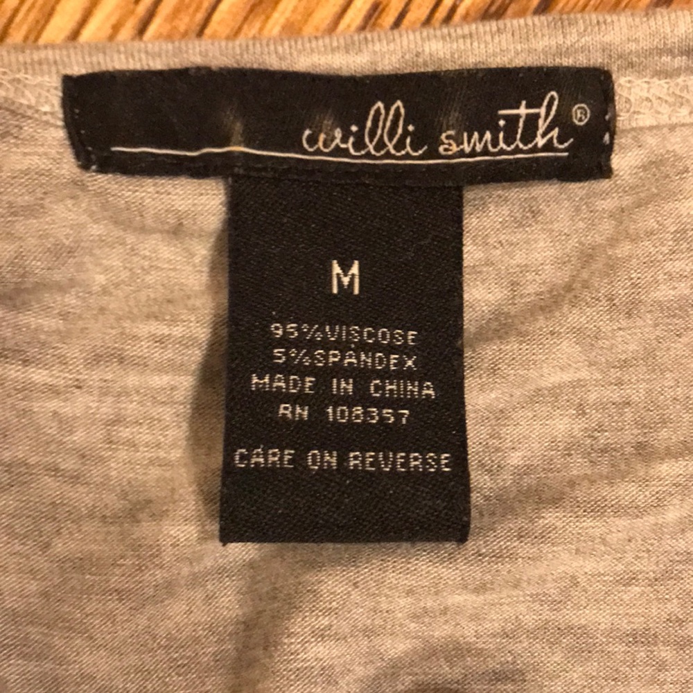 Beautiful gray top by Willi Smith in size M - Picture 7 of 8
